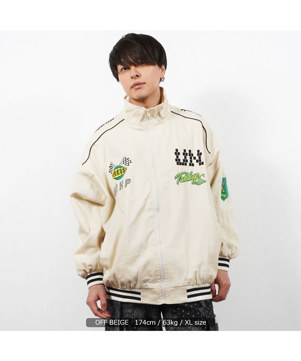 セール50%OFF】ブルゾン メンズ ジャケット レディース オーバーサイズ セール50%OFF】ブルゾン メンズ ジャケット レディース オーバーサイズ