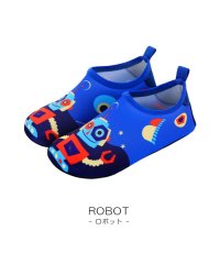 CLARAH　kids/キッズ マリンシューズ アクアシューズ ビーチシューズ サンダル 7パターン サメ ロボット 恐竜 ロケット ユニコーン フラミンゴ 猫 靴 スリッポン 子供靴/504598907