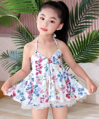 TeddyShop/テディショップ Teddyshop 水着 花柄セパレート ワンピ2点セット【返品不可商品】/504456975