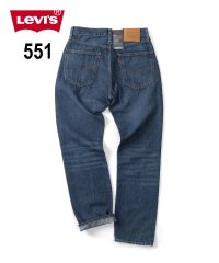 Levi's/【Levi's】 リーバイス AUTHENTIC　551/ジップフライ/ストレート/リラックス/ヴィンテージ/アメカジ/ウォッシュ加工/濃色/シーズン限定品/504545809