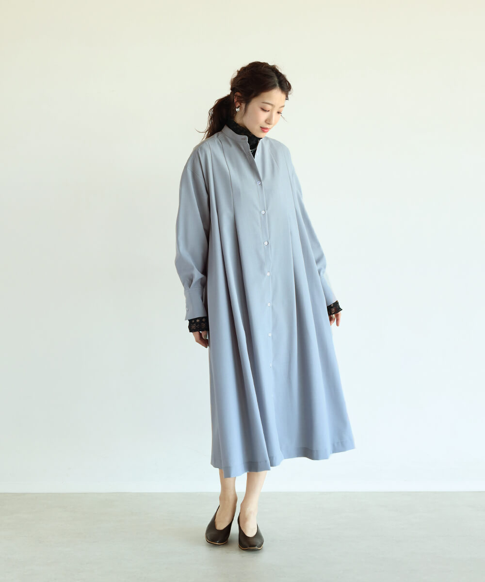 【Vin】Aラインワンピース Vin｜配色Aラインワンピース | Rakuten Fashion(楽天