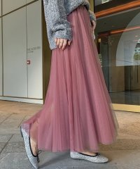 TeddyShop/テディショップ Teddyshop レディース ふんわりシフォンのシアーチュールスカート/504600166