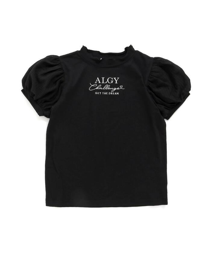 クーポン】【セール 40%OFF】ギンガムシフォンスリーブT