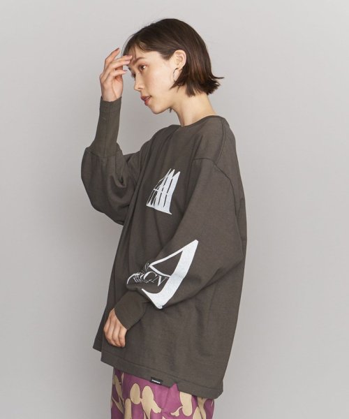 ＜Americana(アメリカーナ)＞ロゴロングスリーブ Tシャツ