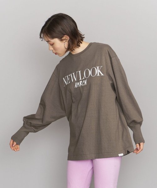 <Americana(アメリカーナ)>ロゴロングスリーブ Tシャツ