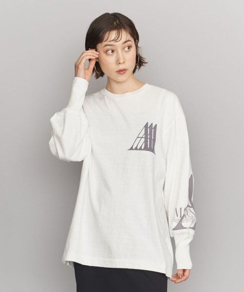 ＜Americana(アメリカーナ)＞ロゴロングスリーブ Tシャツ