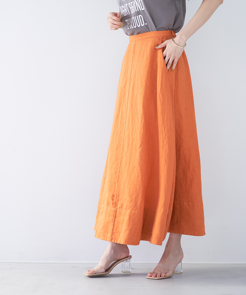 セール】overdye flare skirt(504592861) | マイカアンドディール(MICA&DEAL) - d fashion