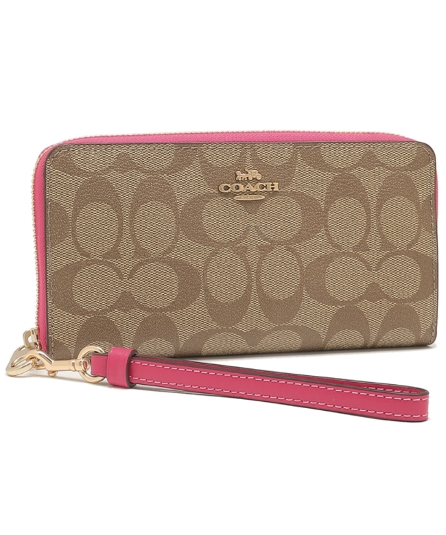 COACH 国内発送 コーチ 財布 レディース 長財布 シグネチャー