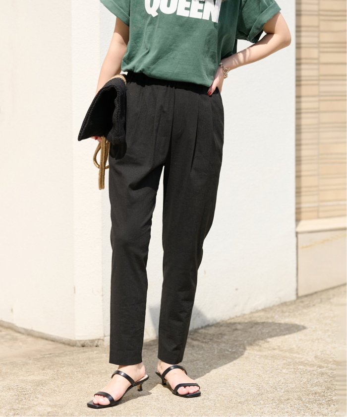 JOURNAL STANDARD ウォッシャブルコットンリネンVISテーパード JOURNAL STANDARD（ジャーナルスタンダード）の「□《追加