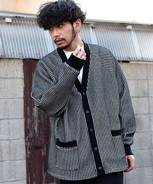セール】キャバリア CavariA CavariA ワッフルニットボタン