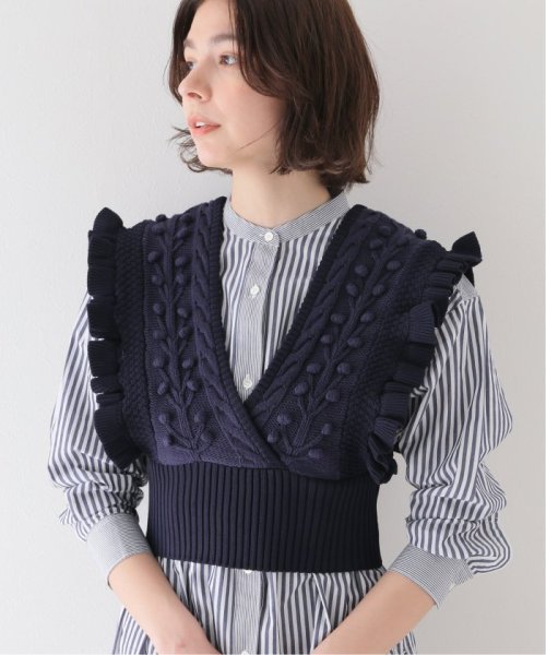 別注【LEINWANDE/ラインヴァンド】Popcorn Tops：ベスト
