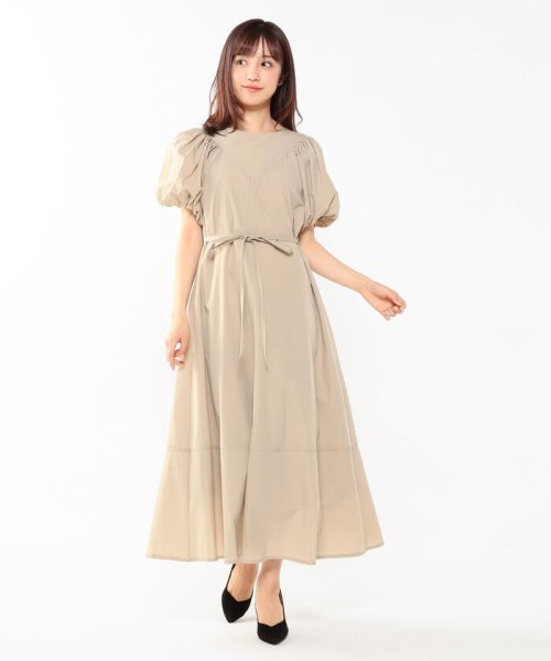 袖バルーンＡラインワンピ/MISCHMASCH MAIRY<br>