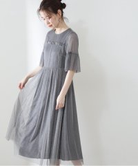 N Natural Beauty Basic/ラメチュールワンピース/504604764