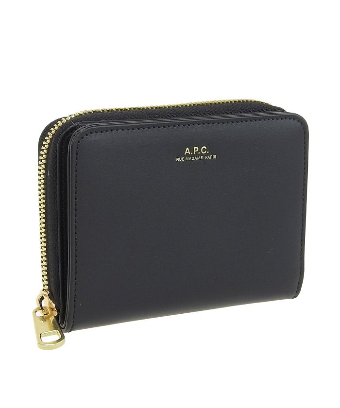 APC emmanuel wallet コンパクトウォレット 財布 black ...