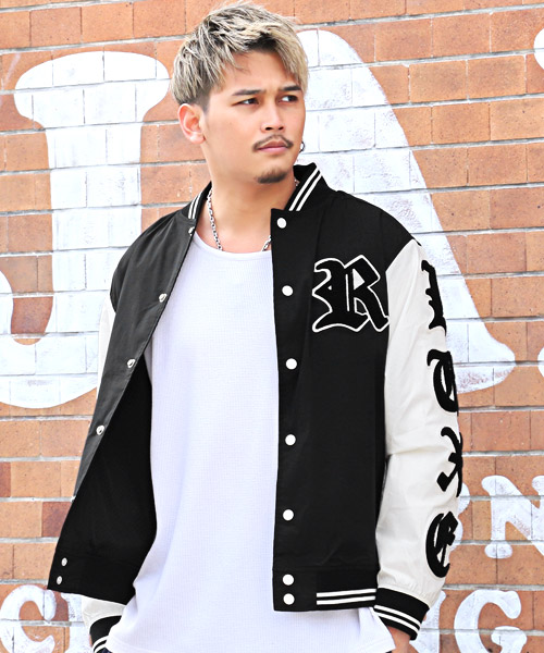 ラグスタイル LUXSTYLE LUXE/R(ラグジュ)スタジアムジャンパー ラグスタイル LUXSTYLE LUXE/R(ラグジュ)スタジアムジャンパー