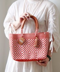 WOVEN/ウーヴン WOVEN メルカドバッグ かごバッグ bk－bag－brown－s/504605877