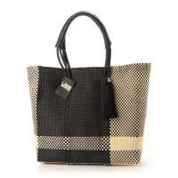 WOVEN/ウーヴン WOVEN メルカドバッグ かごバッグ bk－bag－mid－nv－wh－m/504605878