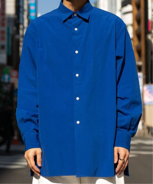 【ETS.MATERIAUX / マテリオ】レギュラーカラーシャツ