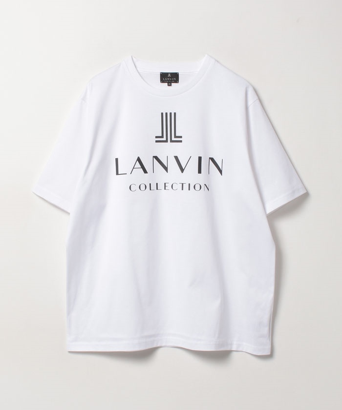 ☆LANVIN☆ロゴプリント半袖Tシャツ - misspursuit.com