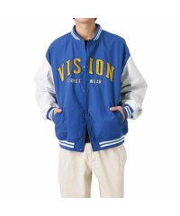 MAC HOUSE(men)/VISION STREET WEAR ヴィジョンストリートウェア ナイロンワッペンスタジャン 2305040－A/504598300