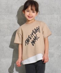 ANAP KIDS/レイヤード風ミニ裏毛トップス/504611352