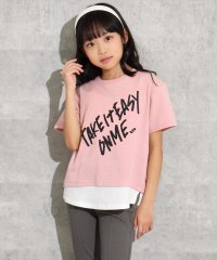 ANAP KIDS/レイヤード風ミニ裏毛トップス/504611352