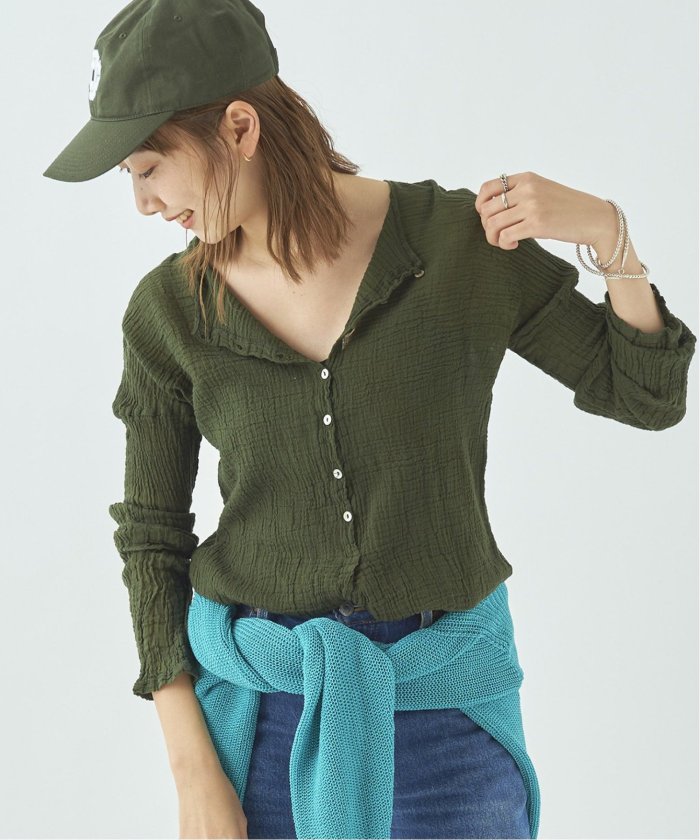 追加予約》【LES ATELIERS FRANCAIS DE CONFECTION】SP HENLY NECK L