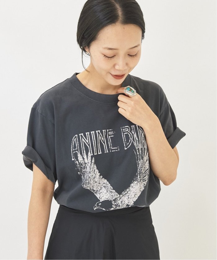 追加》【ANINE BING/アニービン】 LILI TEE EAGLE Tシャツ2