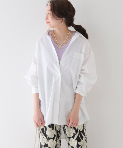 【MIJEONG PARK/ミジョン・パーク】OVERSIZED SHIRT：シャツ