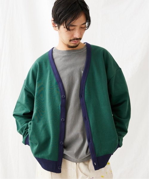 【DISCUS×JOURNAL STANDARD / ディスカス】別注 2トーン スウェット カーディガン
