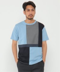 ikka/カラーブロッキングTシャツ ECO/504468801