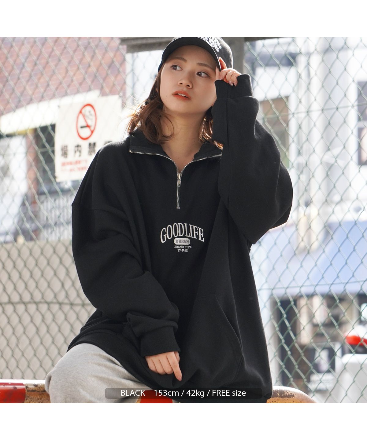 ワンフォークロージング 1111clothing ハーフジップ メンズ ワンフォークロージング 1111clothing ハーフジップ メンズ