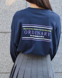 Spiritoso/ORDINARYプリント長袖Ｔシャツ /504613699