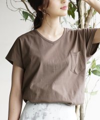 zootie/汗しみない Tシャツ［Vネック ポケットTEE］/503468824