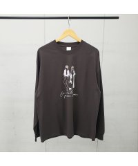 Spiritoso/スピリトーゾ Spiritoso カップルプリントロングTシャツ/504615164