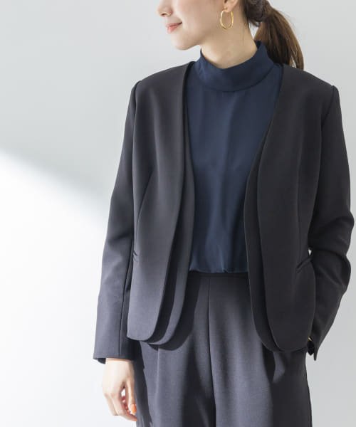 La Maison ノーカラージャケット アーバンリサーチ Urban Research D Fashion La Maison ノーカラージャケット アーバンリサーチ Urban Research D Fashion
