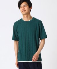 COMME CA ISM MENS/リンクスジャカード　Tシャツ/504590708