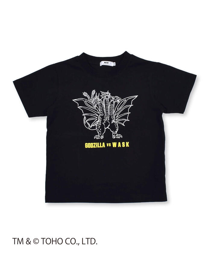 GODZILLA 】 ゴジラ VS ギドラ プリント 爪痕 Tシャツ（S～L