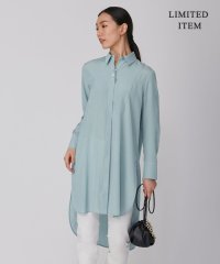 ICB（LARGE SIZE）/【WEB限定】 アセテートレーヨン ロングシャツ/504617468