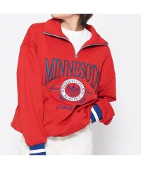 Spiritoso/スピリトーゾ Spiritoso MINNESOTAハーフジップビッグスウェットトレーナー/504618564