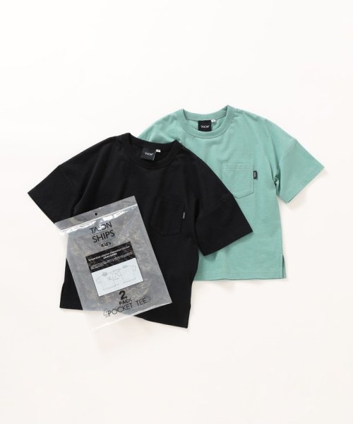 Ships Kids別注 Taion 2枚パック ポケット Tee 100 160cm シップスキッズ Ships Kids D Fashion