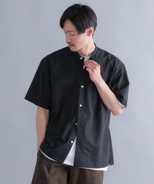 セール】SHIPS:〈ウォッシャブル〉ウール×SOLOTEX(R) リラックスフィット バンドカラーシャツ S/S(504619720) | シップス メン(SHIPS MEN) - d fashion セール】SHIPS:〈ウォッシャブル〉ウール×SOLOTEX(R) リラックスフィット バンドカラーシャツ S/S(504619720) | シップス メン(SHIPS MEN) - d fashion