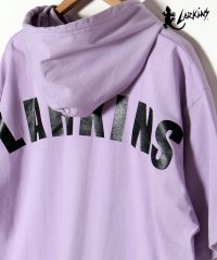 ALWAYS GOOD TIME NEW BASIC STORE/LARKINS/ラーキンス　フロントピスネーム　バックビッグロゴTパーカー　フーディ/504610965