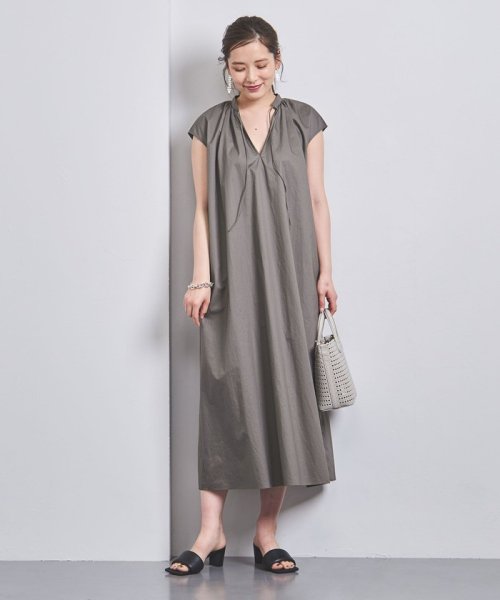 United Arrows C カフタン フレンチスリーブ ワンピース ｗ ユナイテッドアローズ United Arrows D Fashion