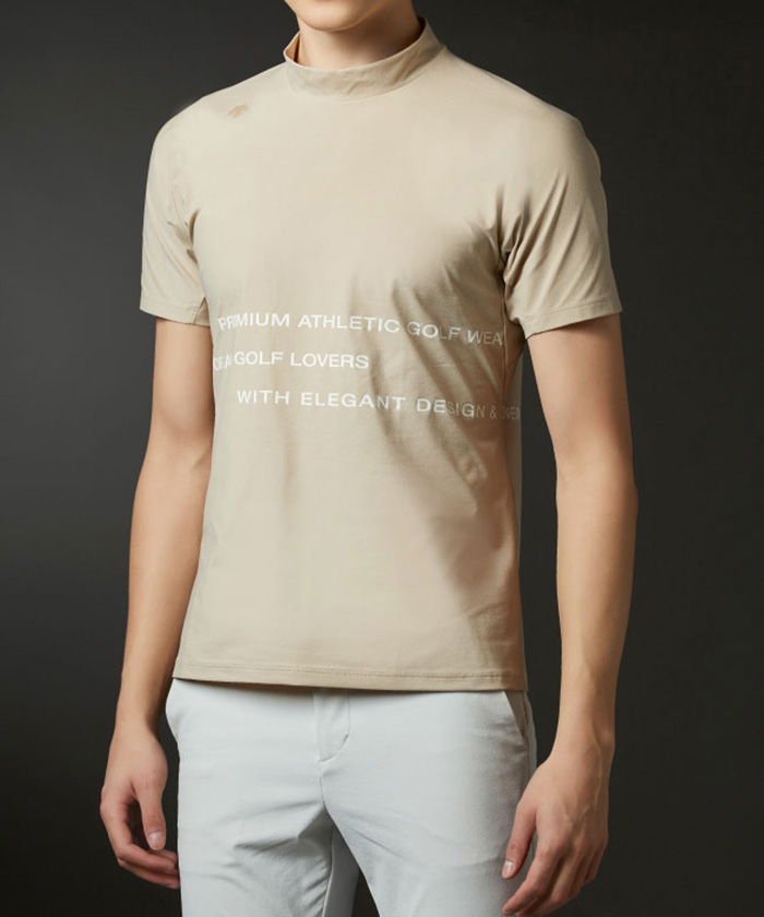 ドライストレッチモックネックシャツ DESCENTE 春夏新作モデル デサントゴルフ セール商品 GOLF
