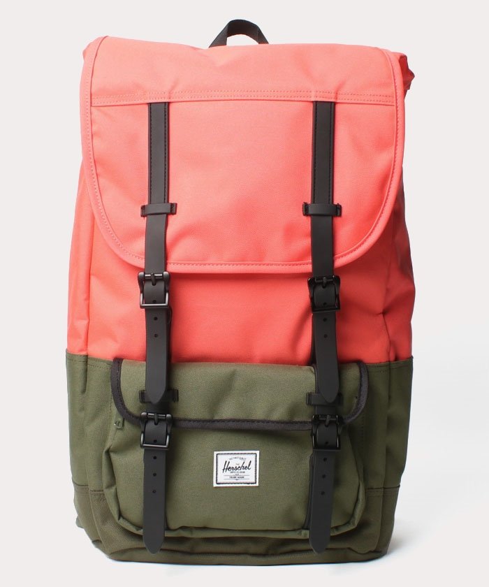 1着でも送料無料 バックパック 使用品 HERSCHEL ハーシェルHerschel迷彩柄リュックバックパック