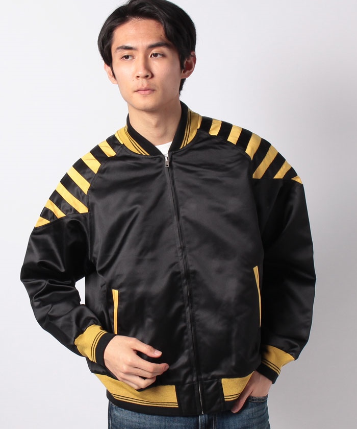 受賞店舗】 lvc hollywood bomber jacket S サテン ジャケット