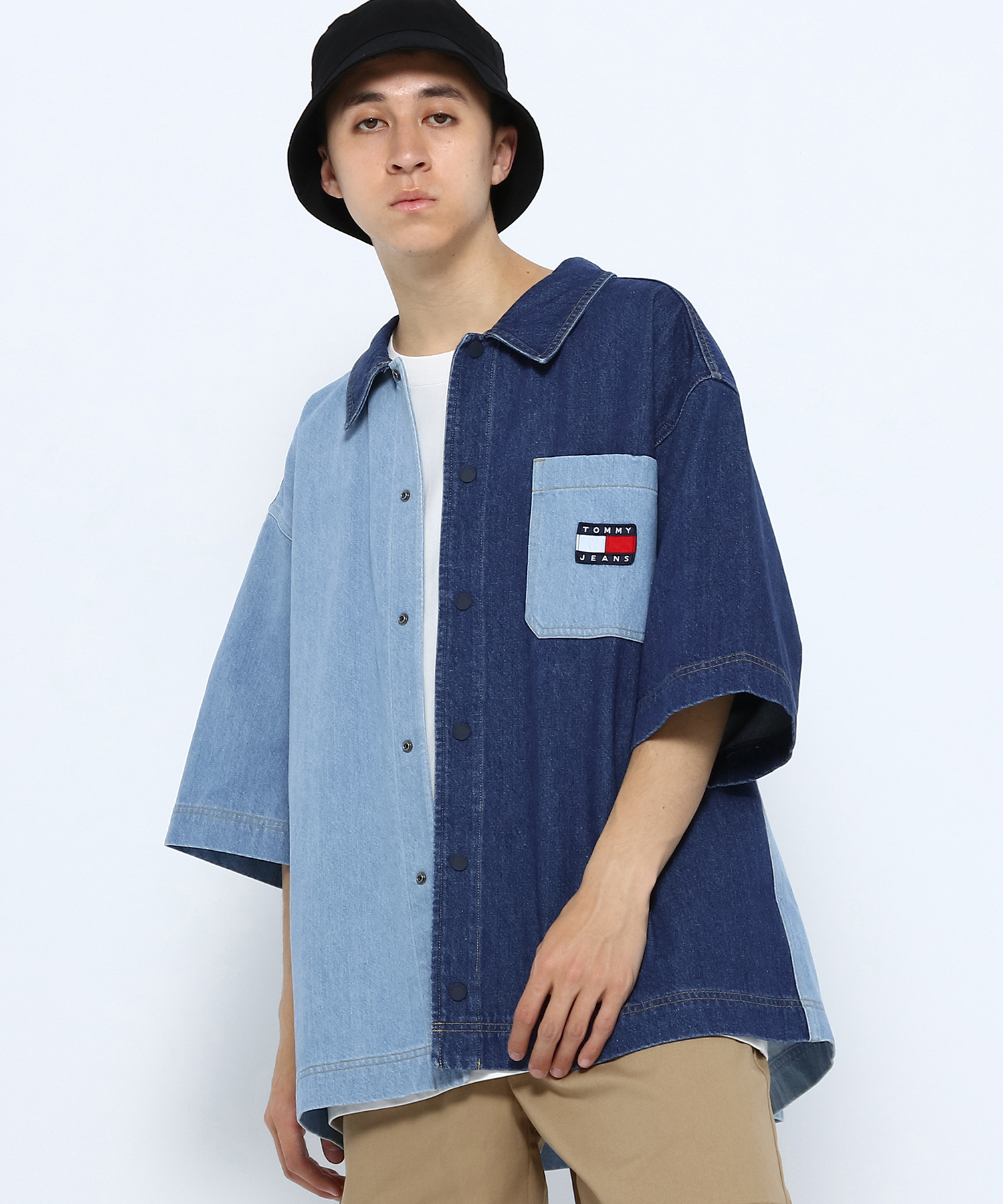セール 40%OFF】トミージーンズ TOMMY JEANS ツートーンデニム