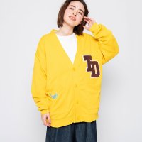 Spiritoso/スピリトーゾ Spiritoso 刺繍ワッペンロゴカーディガン/504623186