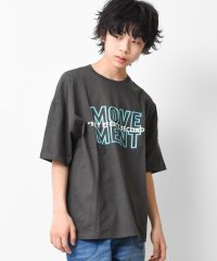 RAT EFFECT/ラット エフェクト RAT EFFECT MOVEMENTロゴプリントTシャツ/504626779